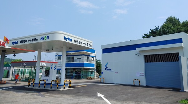 하이넷 문막휴게소 수소충전소 이미지