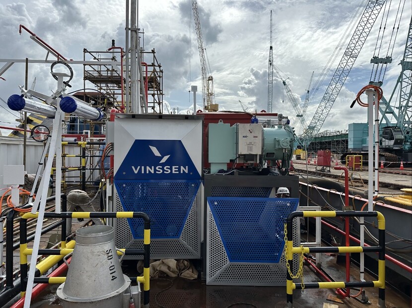 국내 최초 세계 오일메이저사에 납품한 선박용 수소연료전지 시스템이다.